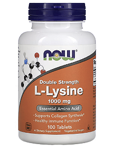L-LYSINE 1000 MG 100 TABS - NOW FOODS