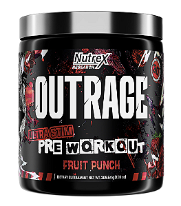 OUTRAGE ULTRA-STIM FRUIT PUNCH - NUTREX (IMPORTADO)