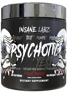 PSYCHOTIC TEST PRE-TREINO 214 GR - INSANE LABZ IMPORTADO (MELANCIA)