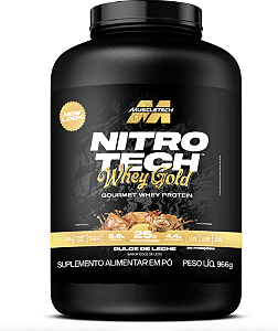 NITRO TECH WHEY GOLD 966 GR DOCE DE LEITE - MUSCLETECH