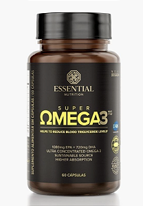 SUPER OMEGA 3 TG IG 60 CAPS - ESSENTIAL NUTRITION