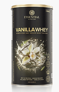 VANILLA WHEY LATA 750 GR - ESSENTIAL NUTRITION