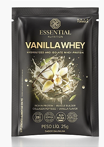 MONODOSE VANILLA WHEY 25 GR - ESSENTIAL NUTRITION