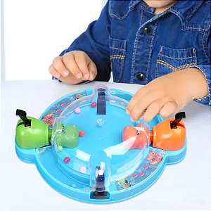 Jogo de Tabuleiro Infantil Hipopótamo Comilão