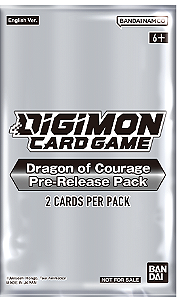 Digimon Card Game: Dragon of Courage Pre-Release Pack