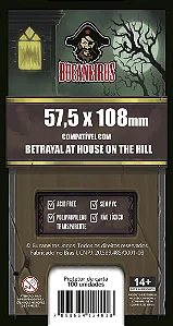 Sleeve Customizado para Betrayal At the House of Hill (57,5 x 108) Bucaneiros