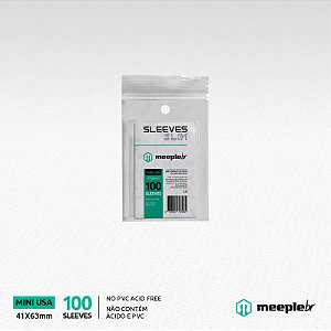 Sleeves MeepleBR SLIM - MINI USA (41x63mm)
