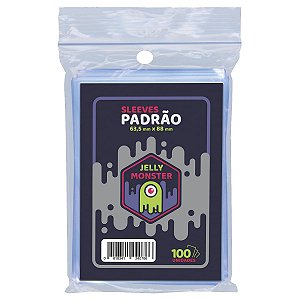 Sleeve Padrão (63,5 x 88mm) Jelly Monster
