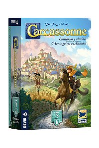 Carcassonne Expansão 5 - Mensageiros e Alcaides (Nova Edição)