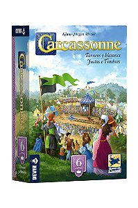 Carcassonne Expansão 6 - Justas e Timbres (Nova Edição)