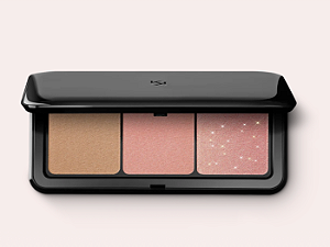 Multi Finish Trio Blush & Bronzer Face Palette Kiko Milano