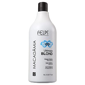 Felps Escova Progressiva Para Loiras Macadamia 1000ml