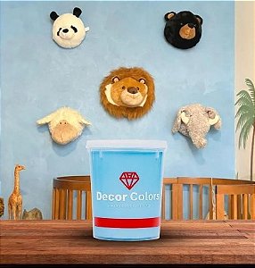 Cimento Diamantado Aveludado Baby Blue 1,6 kg - Decor Colors
