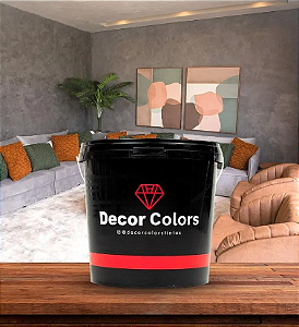 Cimento Queimado Rústico Cinza Escuro 5 kg - Decor Colors