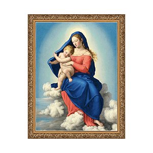 Virgem Maria e Jesus em Glória