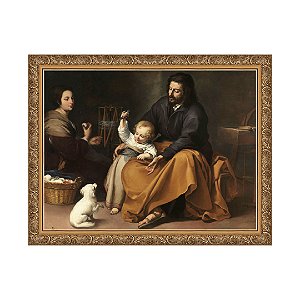 A Sagrada Fámilia com Passarinho