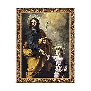 São José e o Menino Jesus