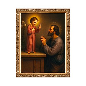 São José e o Menino Jesus