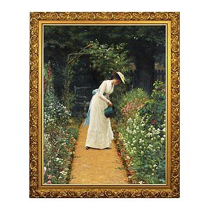 Senhora no Jardim