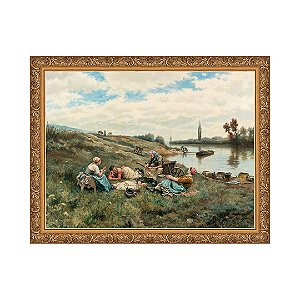 Après Un Déjeuner; Bords de la Seine