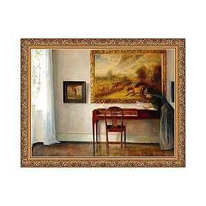 Interior com pintura