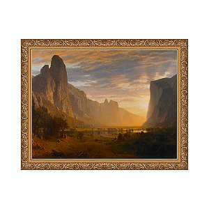 Olhando para o Vale de Yosemite, Califórnia