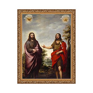 São João Batista apontando para Cristo