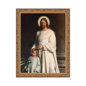 Cristo abençoando a criança
