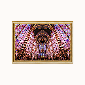 Interior da Catedral Sainte Chapelle