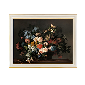 Natureza-morta com cesto de flores (década de 1690)