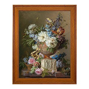Natureza-morta de flores com vaso de alabastro (1783)