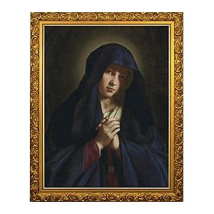 A Virgem Maria em oração