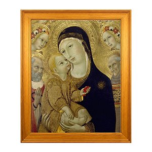Virgem com o Menino Jesus, os Santos Jerônimo e Bernardino de Siena e Seis Anjos