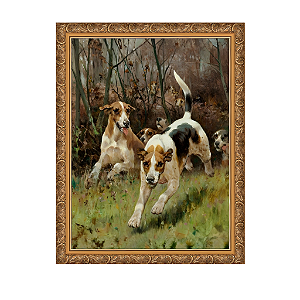 Comitiva de caça chegando