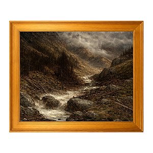 Um torrente na Engadina