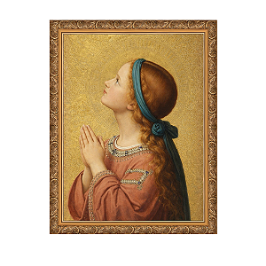 A Virgem Maria menina