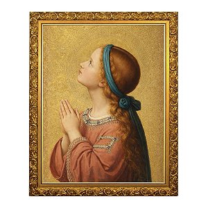 A Virgem Maria menina