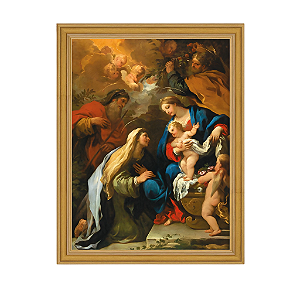 A Sagrada Família com os Santos Ana e Joaquim