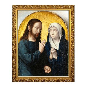 Cristo se despedindo de sua mãe