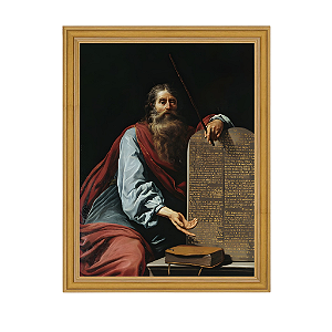 Moisés com as Tábuas da Lei