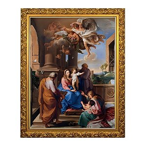 Madona com o Menino Jesus, os Santos José, Zacarias e Isabel e o Menino São João
