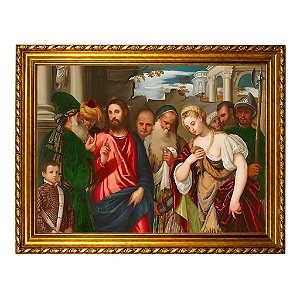Cristo e a mulher apanhada em adultério (c. 1540)