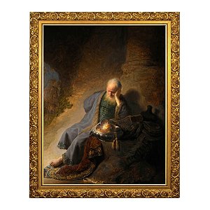 Jeremias Lamentando a Destruição de Jerusalém