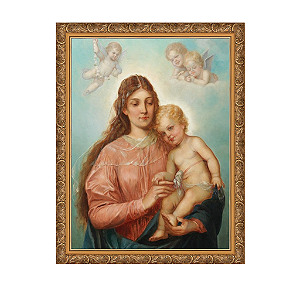 Madona com o Menino Jesus e Putti