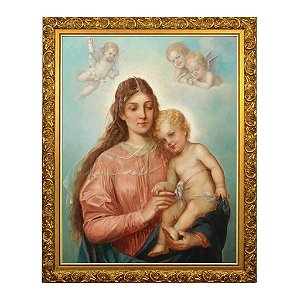 Madona com o Menino Jesus e Putti