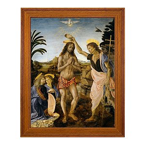 O batismo de Cristo (1470)