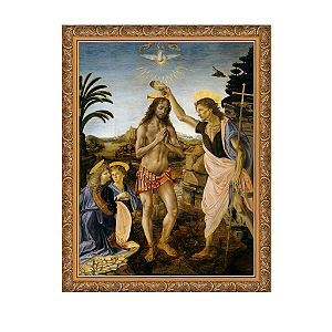 O batismo de Cristo (1470)