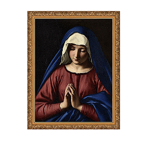 A virgem em Oração