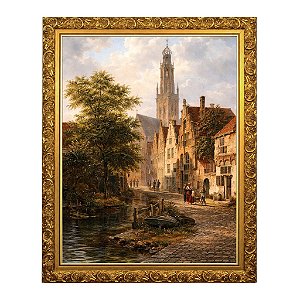Bakenesserkerk visto da Valkestraat, Haarlem