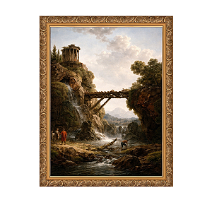Vista fantástica de Tivoli (1789)